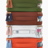 Cognac Tile Storage Bag | Oh My Mahjong