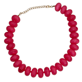 Color Crush Beaded Necklace | Hot Pink