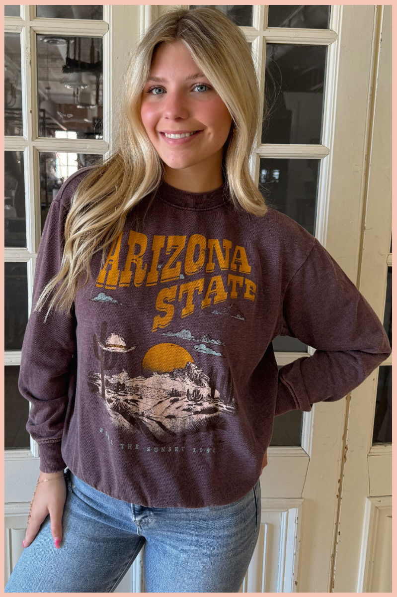 Arizona State Mineral Graphic Sweatshirt