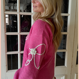 Wispy Bow Sweater