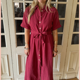Button up Gauze Dress