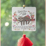 Advice From A Sloth Air Freshener | Natural Life