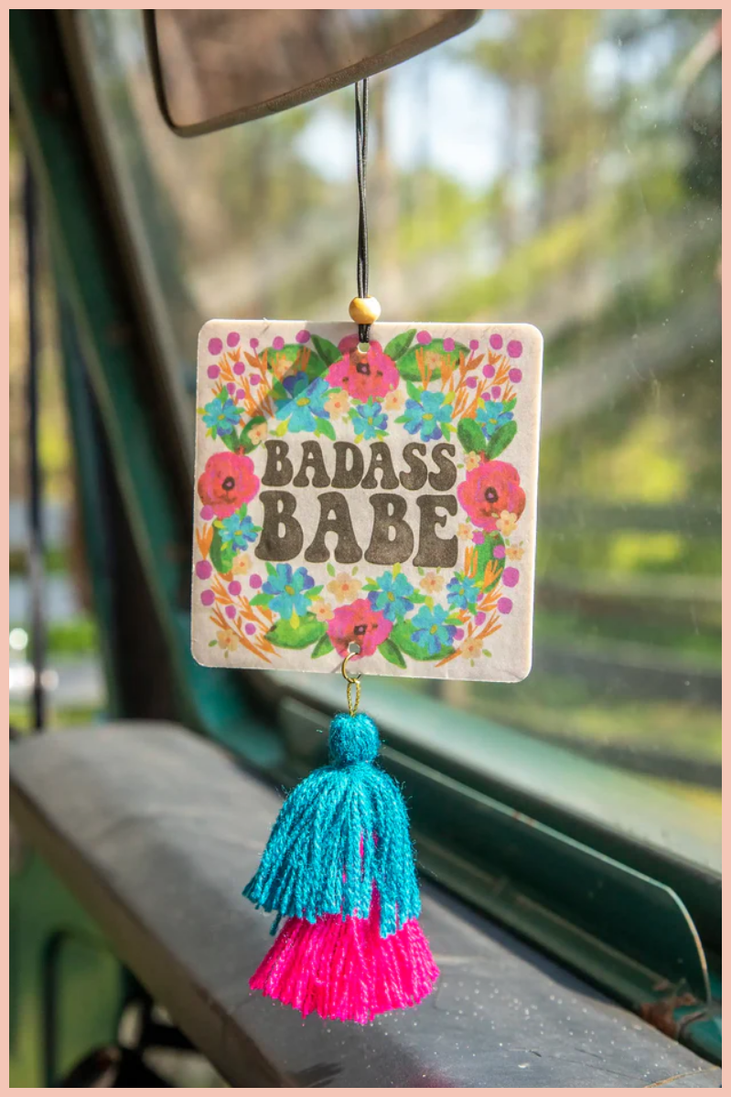 Badass Babe Air Freshener | NATURAL LIFE