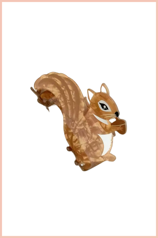 Squirrel Hairclip