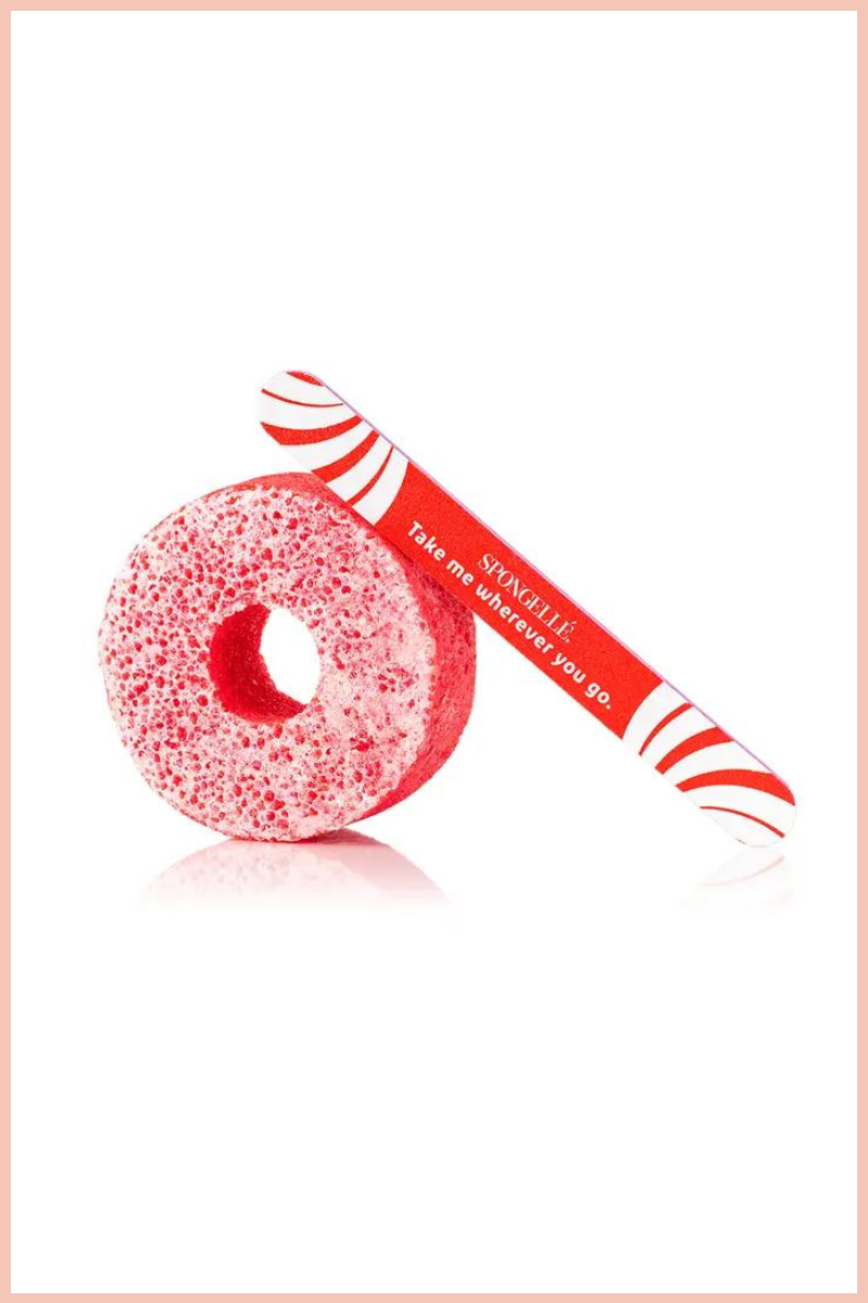 Candy Cane Pedi Buffer | Spongellé