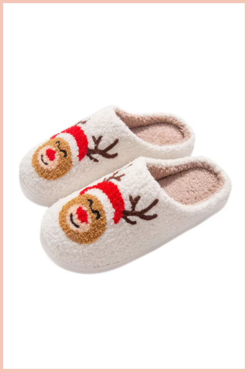 Rudolph Reindeer Slippers