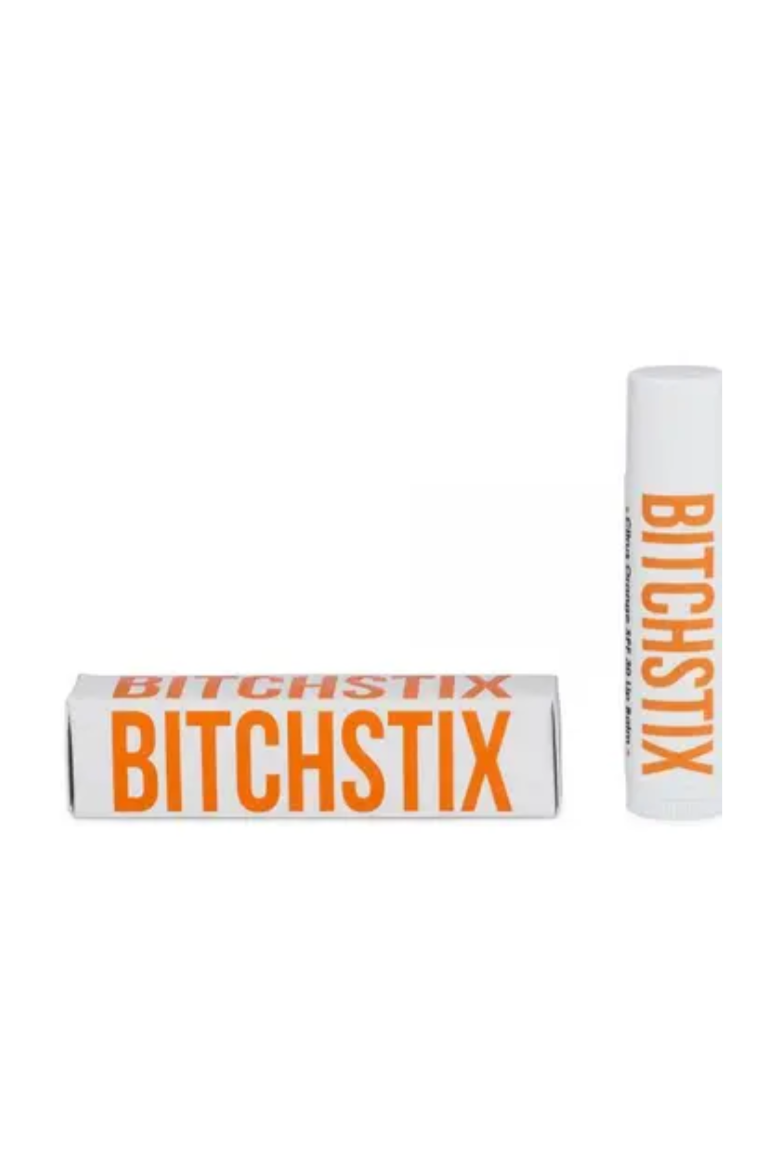 BITCHSTIX SPF 30 Lip Balm, Citrus Orange
