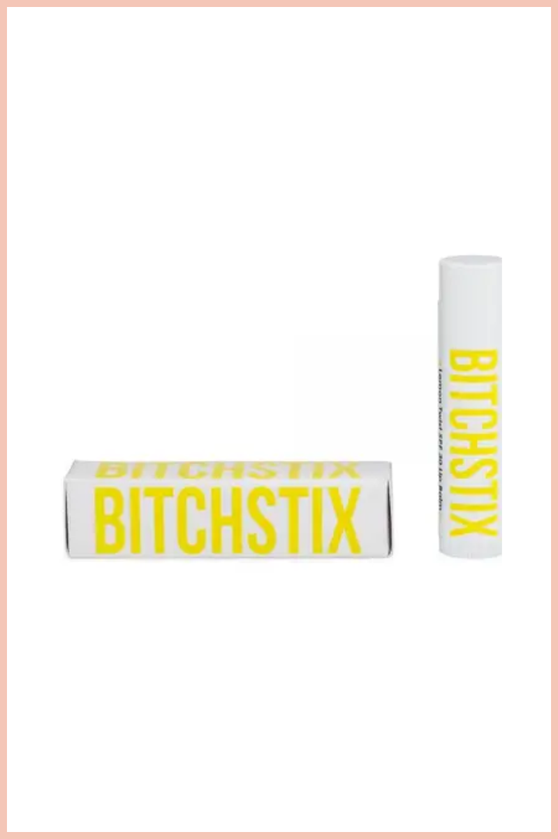 BITCHSTIX SPF 30 Lip Balm, Lemon Twist