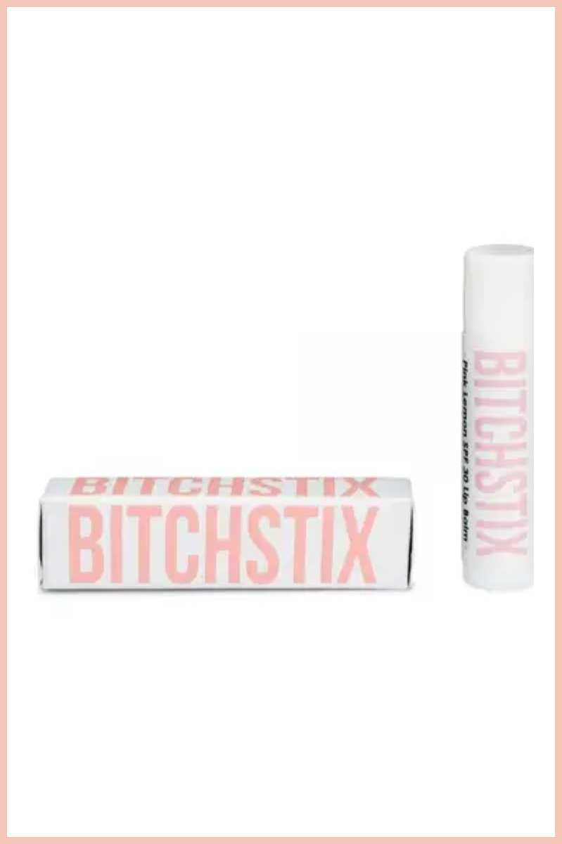 BITCHSTIX SPF 30 Lip Balm, Pink Lemon