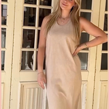 Easy Breezy Knit Sleeveless Dress