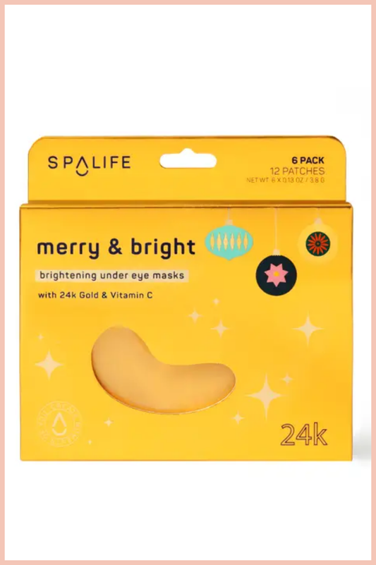 Merry & Bright Smoothing Undereye Masks | Spa Life