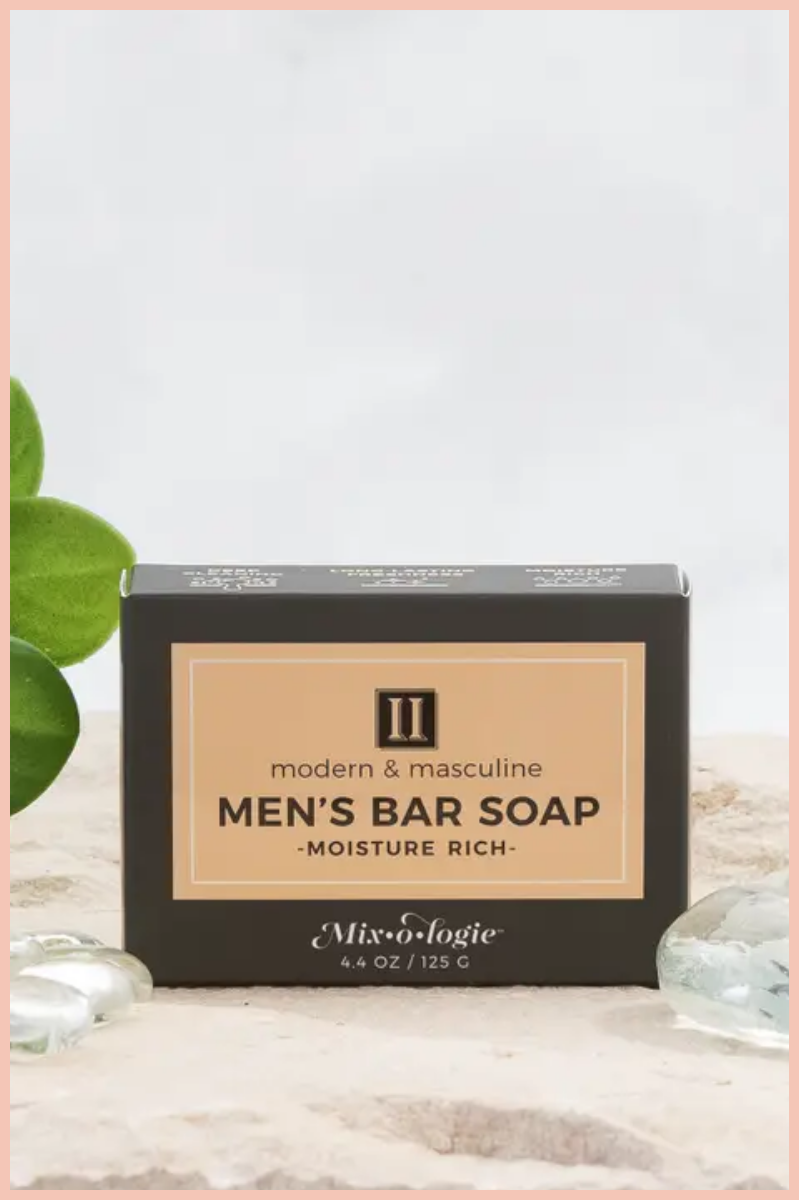 Mixologie Men's Bar Soap | Modern & Masculine