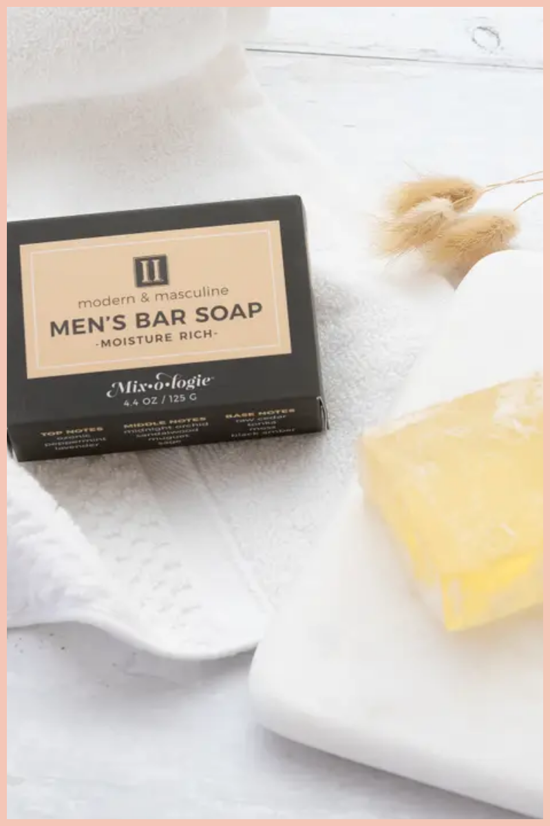 Mixologie Men's Bar Soap | Modern & Masculine