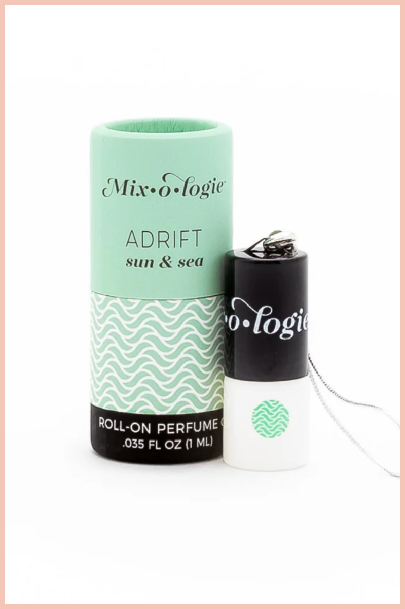 Mixologie Mini Keychain Roll On Perfume | .035 FL OZ | Adrift