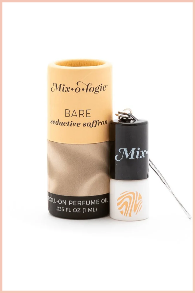 Mixologie Mini Keychain Roll On Perfume | .035 FL OZ | Bare