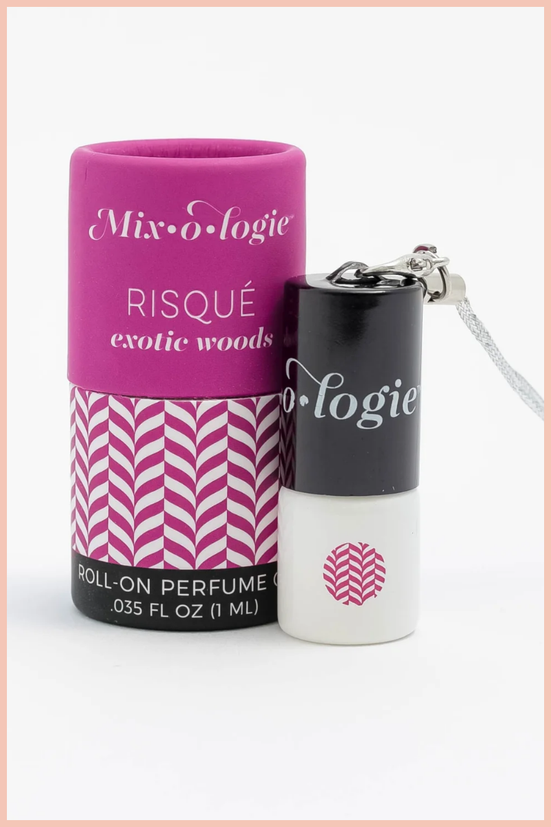 Mixologie Mini Keychain Roll On Perfume | .035 FL OZ | Risque