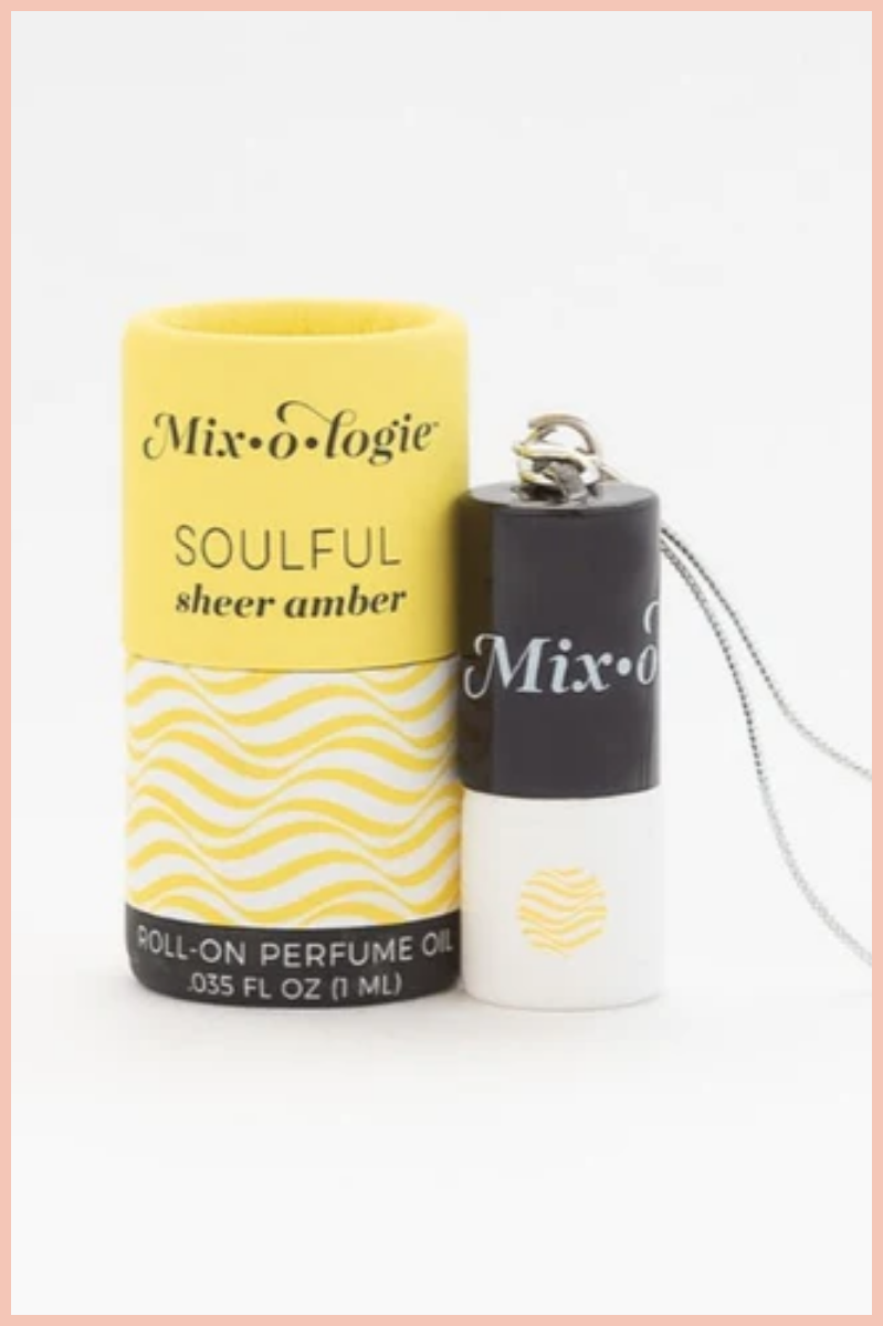 Mixologie Mini Keychain Roll On Perfume | .035 FL OZ | Soulful