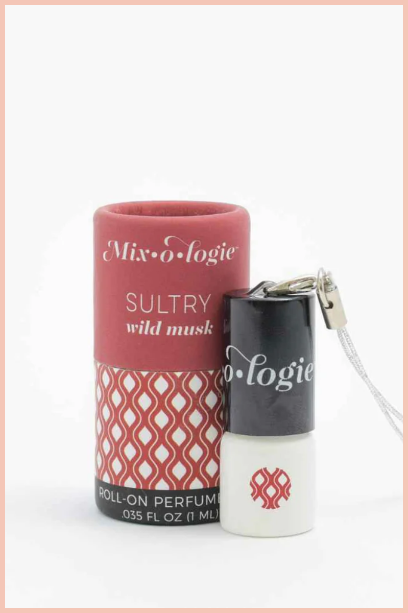 Mixologie Mini Keychain Roll On Perfume | .035 FL OZ | Sultry