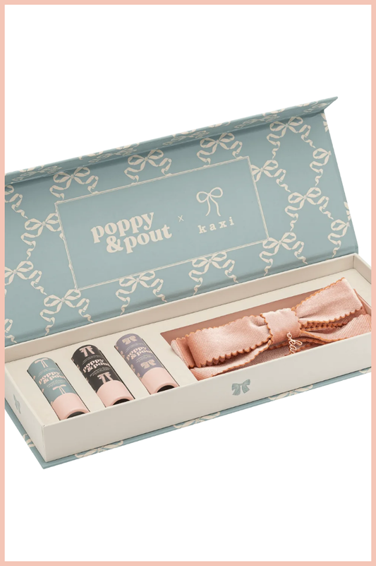 Poppy & Pout Gift Set Coquette Trio