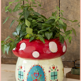 Mushroom Ceramic Planter | Natural Life