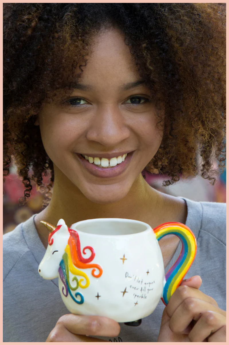 Matilda The Unicorn Coffee Mug | Natural Life