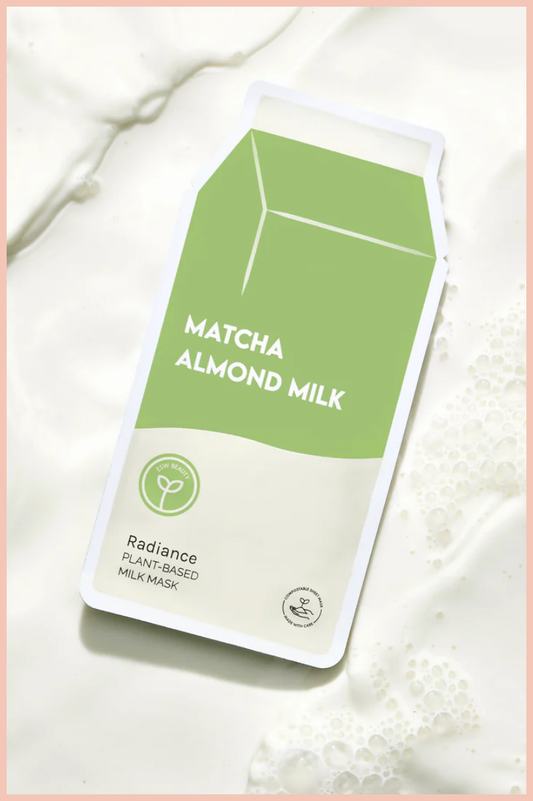 Matcha Almond Milk Mask