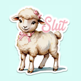 Cute Vintage Lamb | Sticker