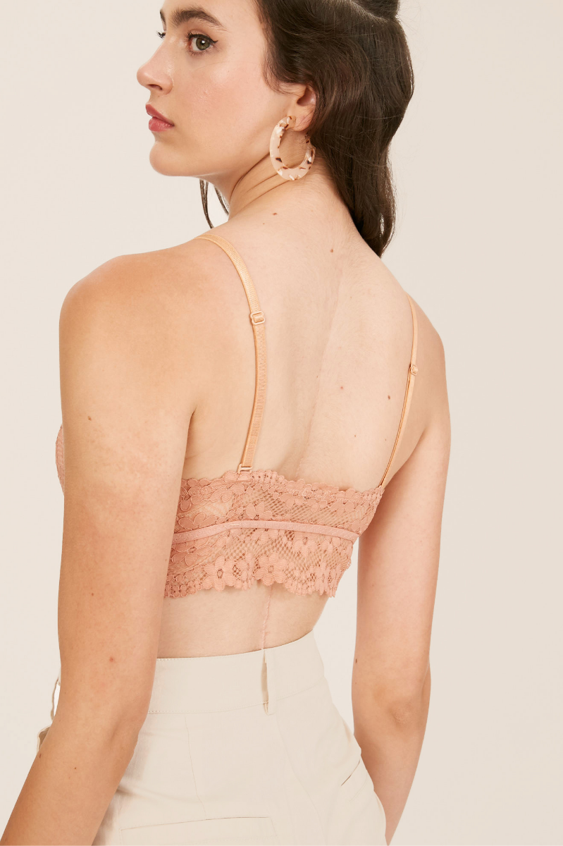 Lace Bandeau Bralette