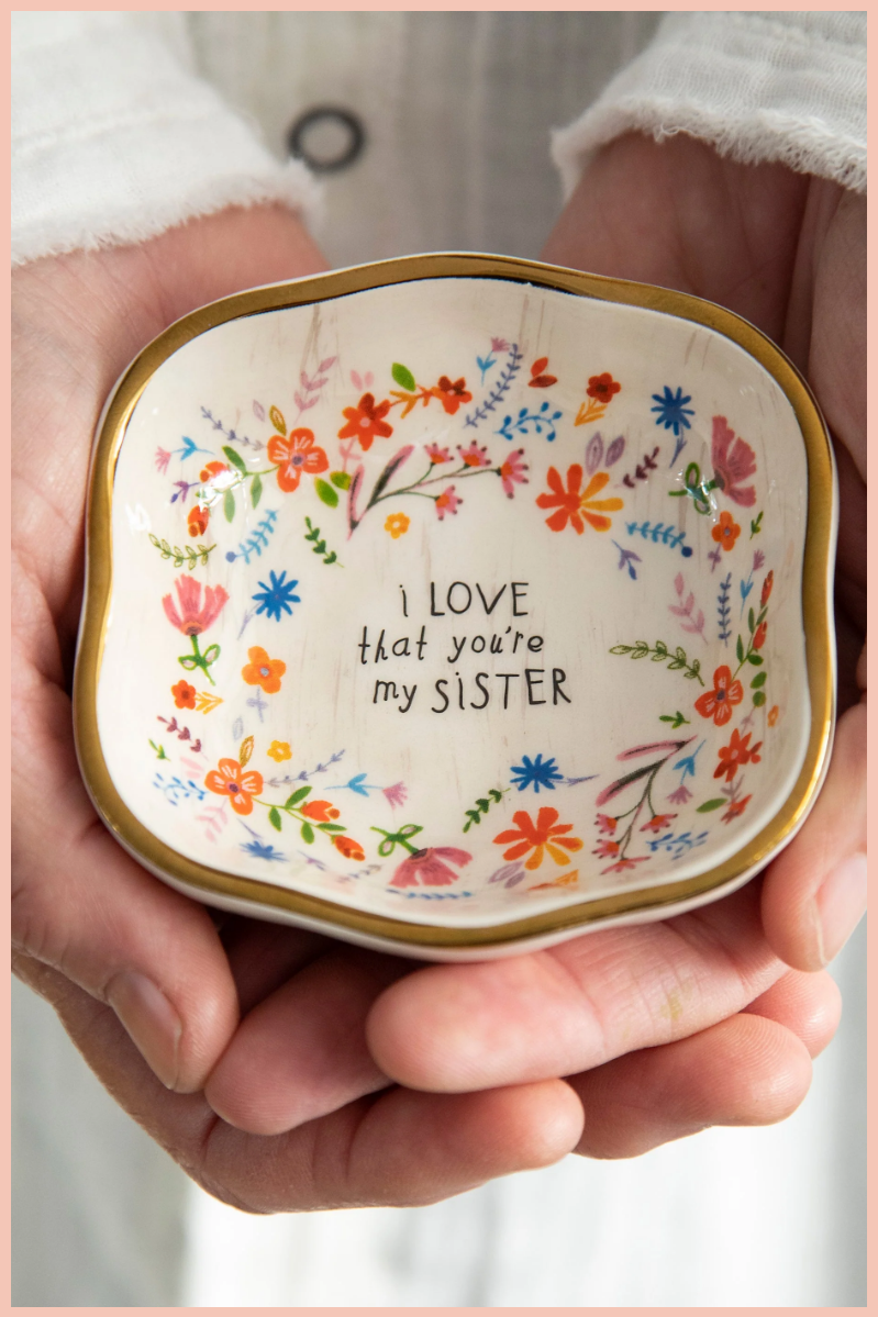 Antiqued Trinket Bowl | Natural Life