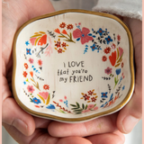 Antiqued Trinket Bowl | Natural Life