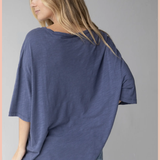 Flower Banquet Easy V-Neck Tee | Natural Life