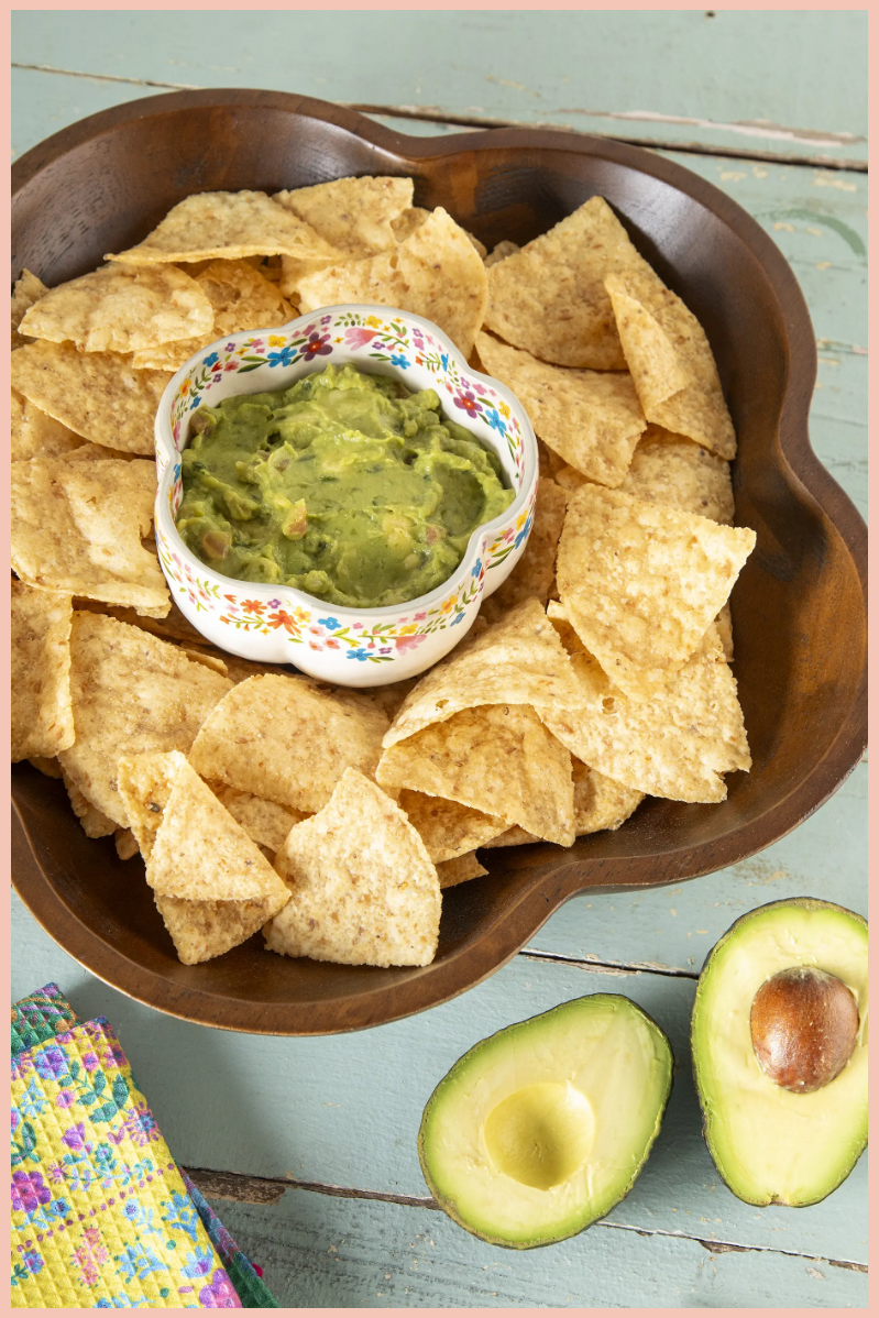 Flower Chip & Dip Serving Bowl | Natural Life