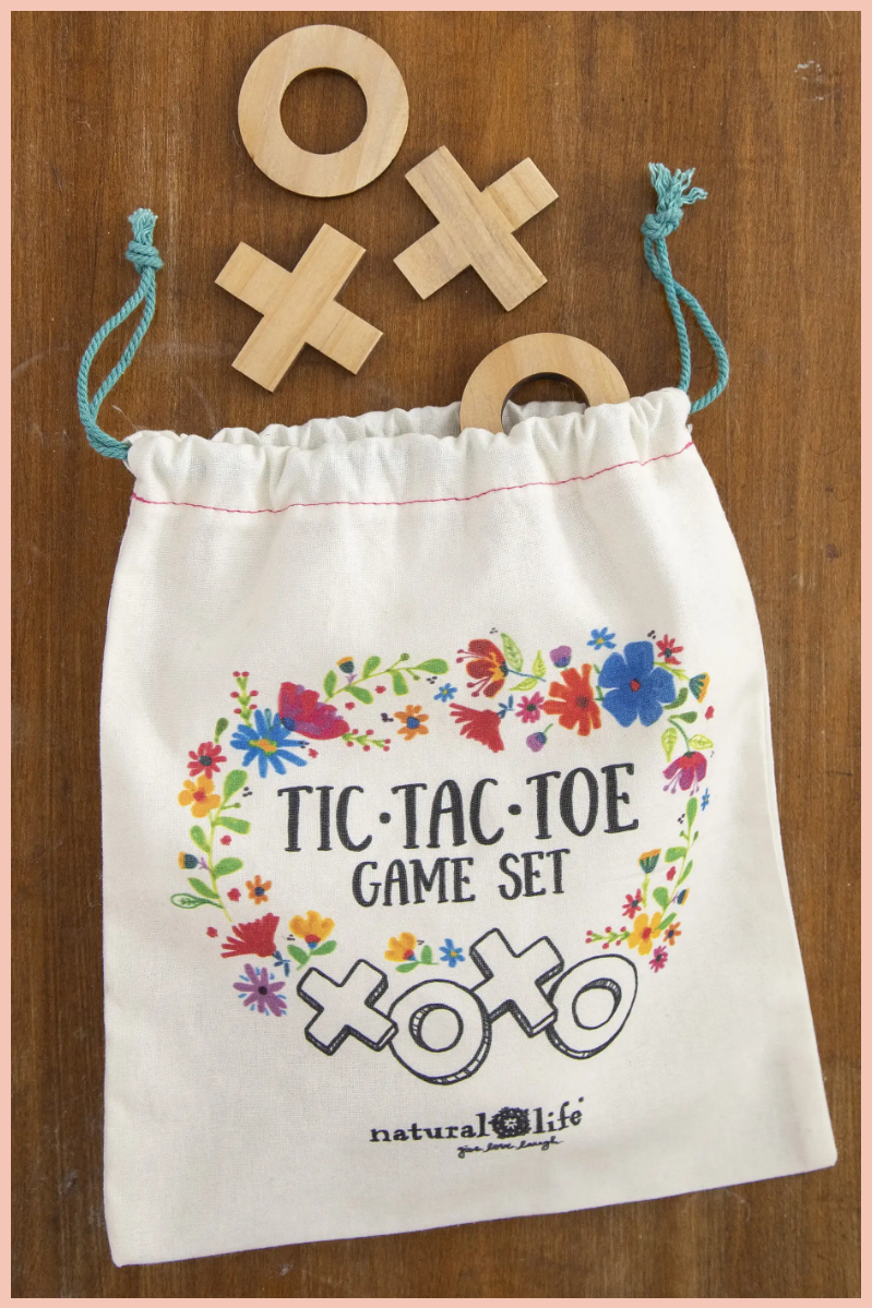 Wooden Tic Tac Toe Set | Natural Life