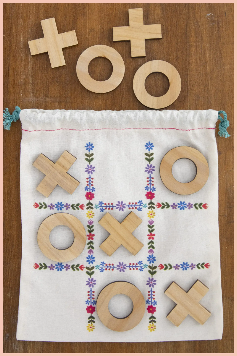 Wooden Tic Tac Toe Set | Natural Life