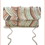 Bohemian Curves Clutch