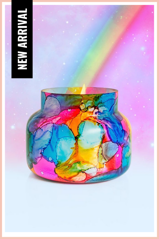 Rainbow Watercolor Candle | 19oz