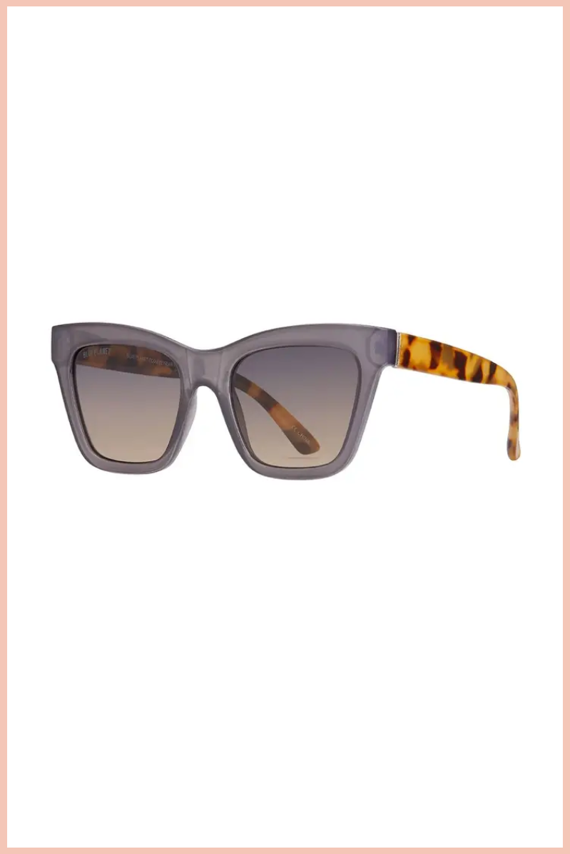 Mari Sunnies | Grey Blue + Honey Tort | Blue Planet