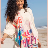 Live Happy Easy Tee | Natural Life