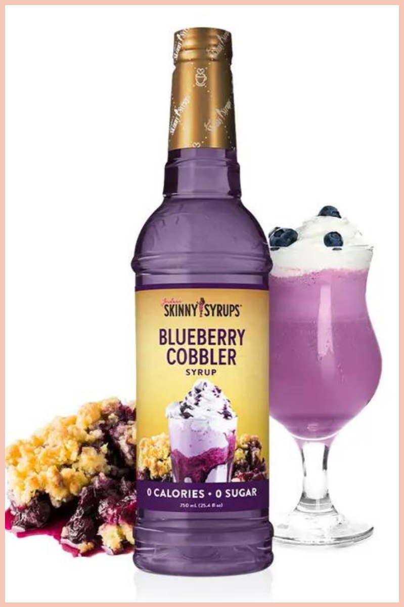 Blueberry Cobbler | Jordan Skinny Syrups Sugar Free