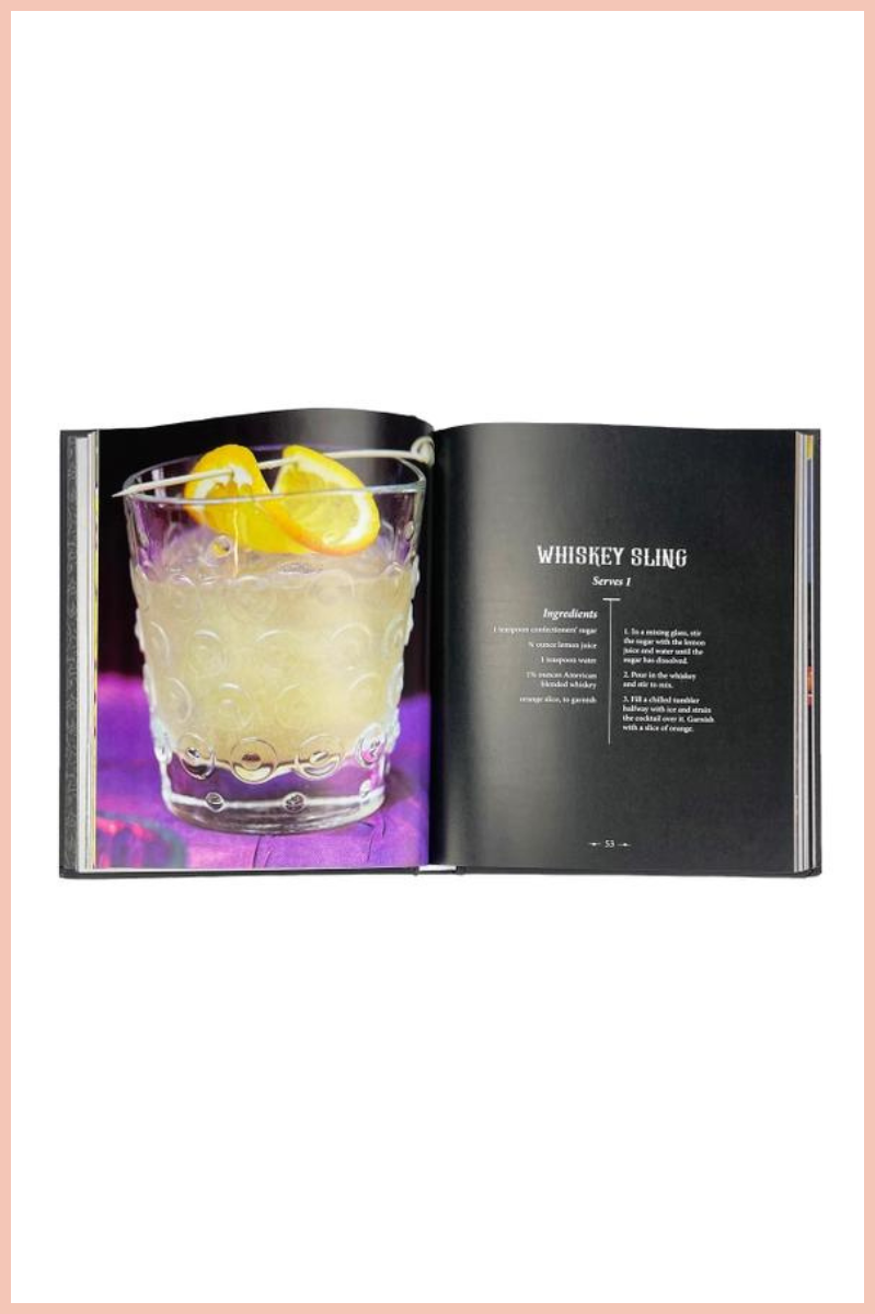 Bartenders Guide to Bourbon & Whiskey Recipe Book