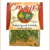 Baked Spinach Artichoke Dip Mix | Carmie’s Kitchen