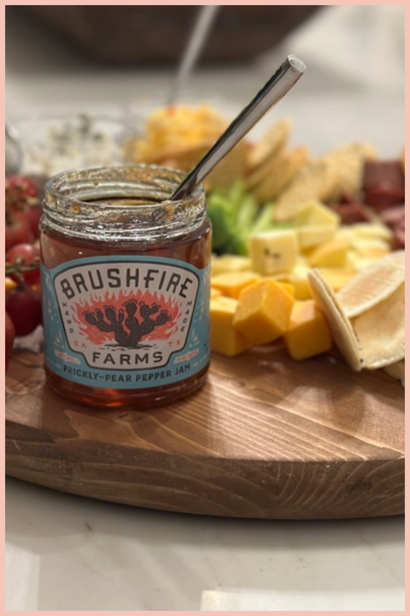 Prickly Pear Pepper Jam | Brushfire Farms