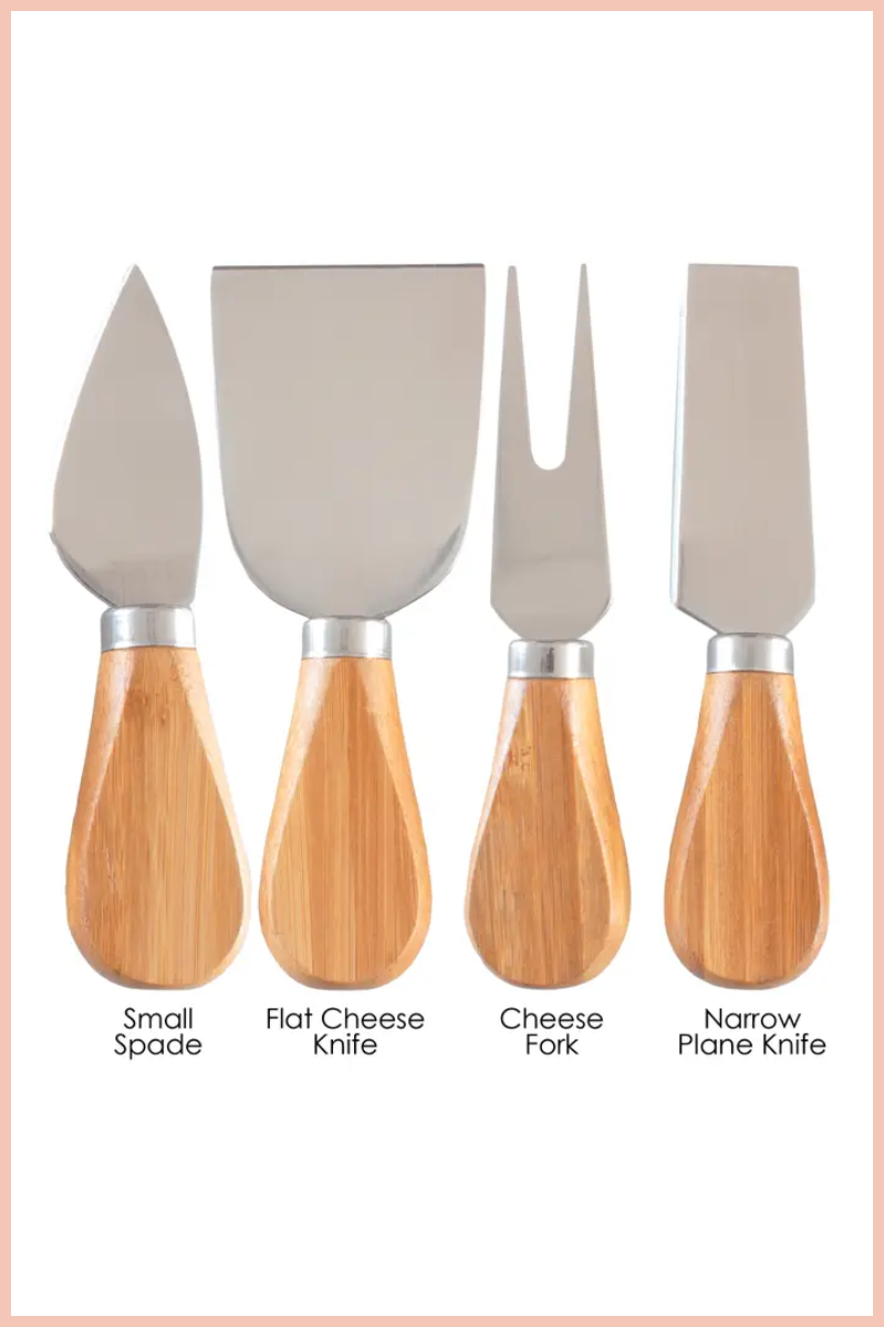 4 Piece Cheese Tool Set