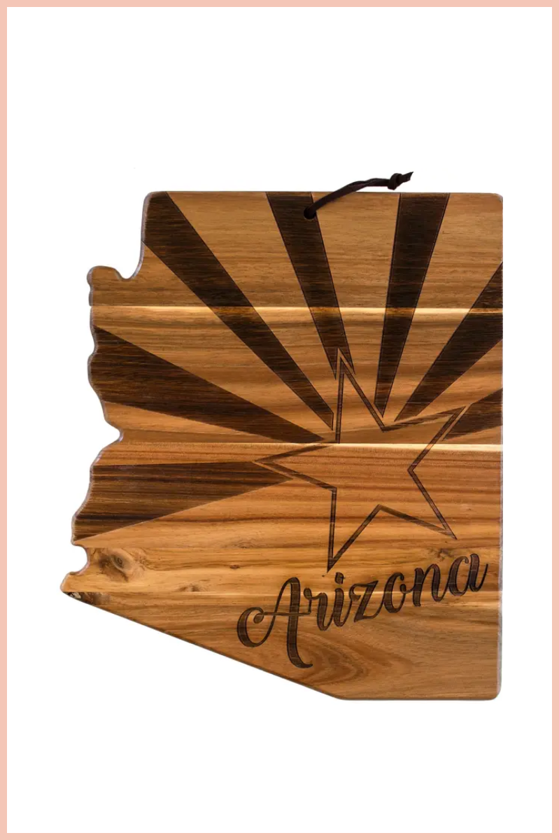 Arizona Serving Board | Natural Wood