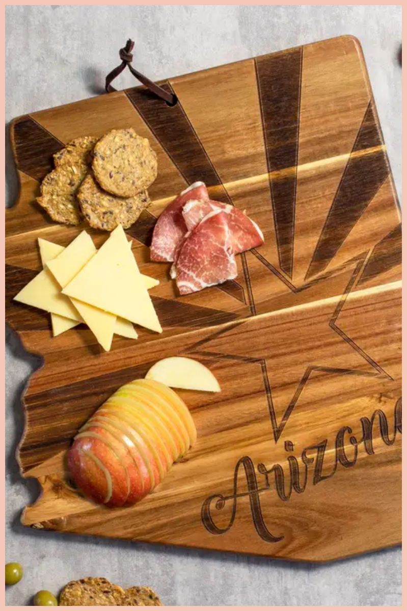 Arizona Serving Board | Natural Wood