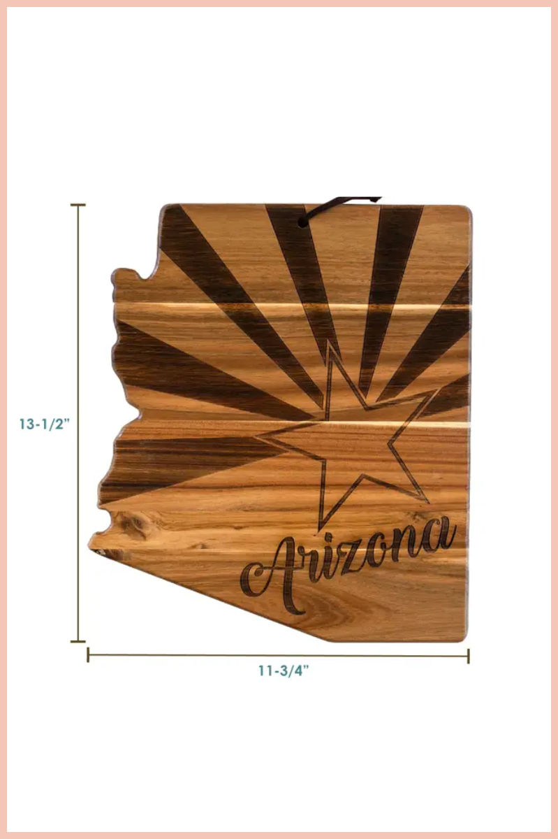 Arizona Serving Board | Natural Wood