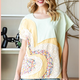 Appliquéd Heart Tee
