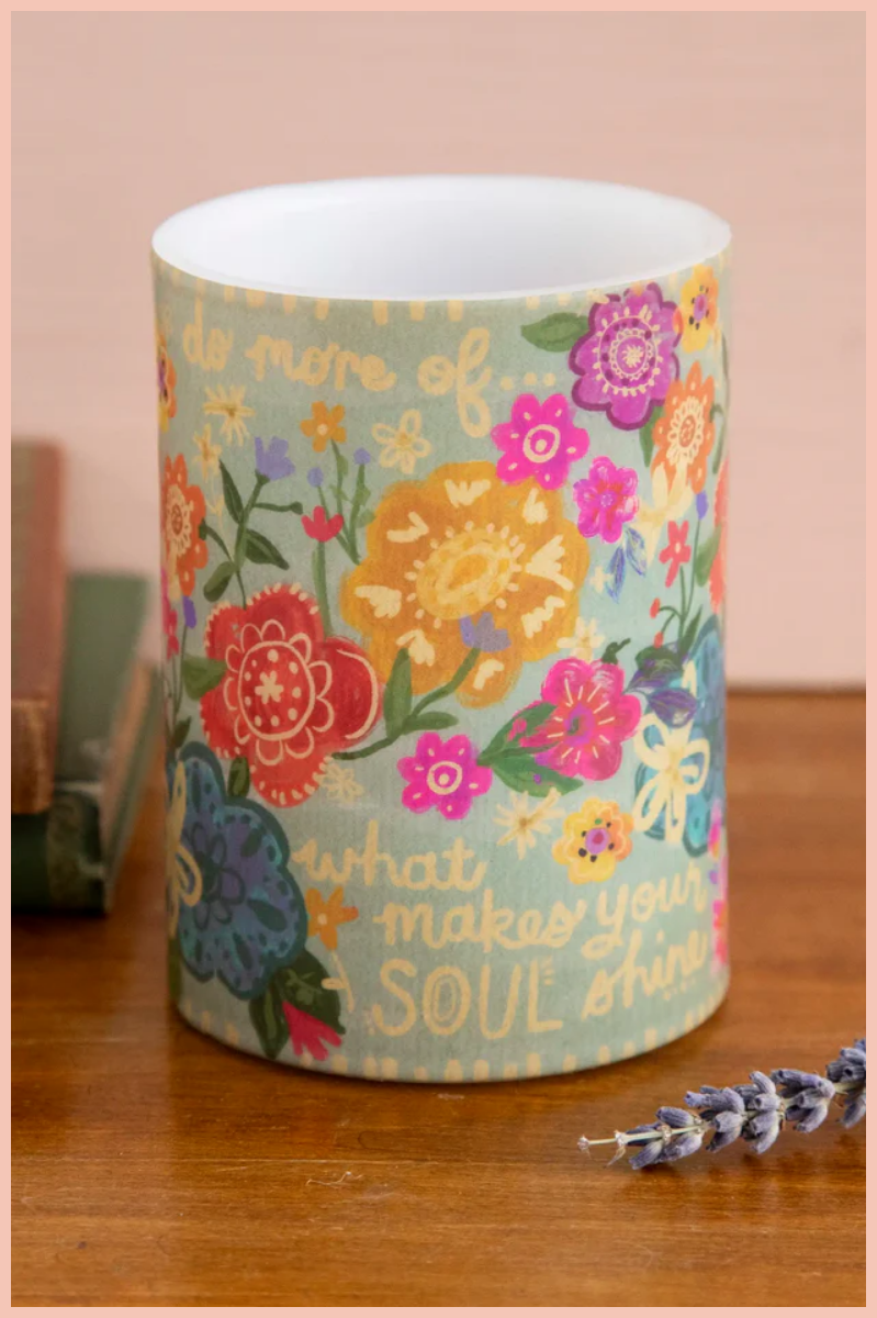 Do More Soul Shine Flameless Candle | Natural Life