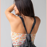 Full Boho Bandeau | Lilac Orange