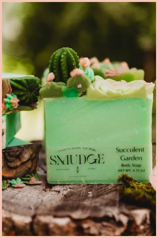 SUCCULENT GARDEN BODY SOAP | 4.75oz